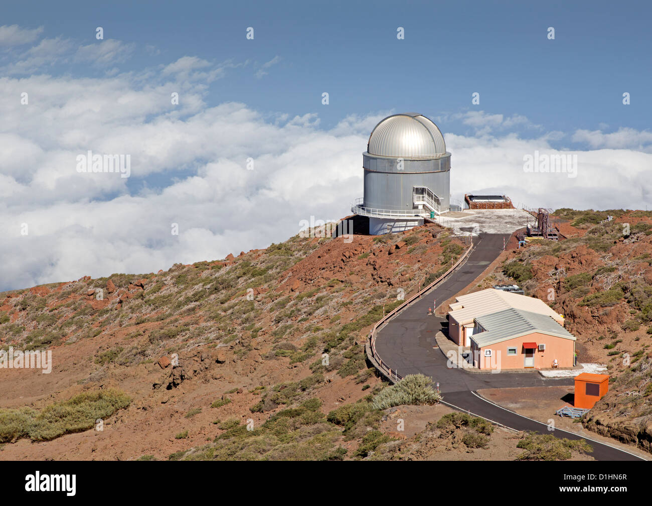 Observatory, La Palma, Canary Islands Stock Photo