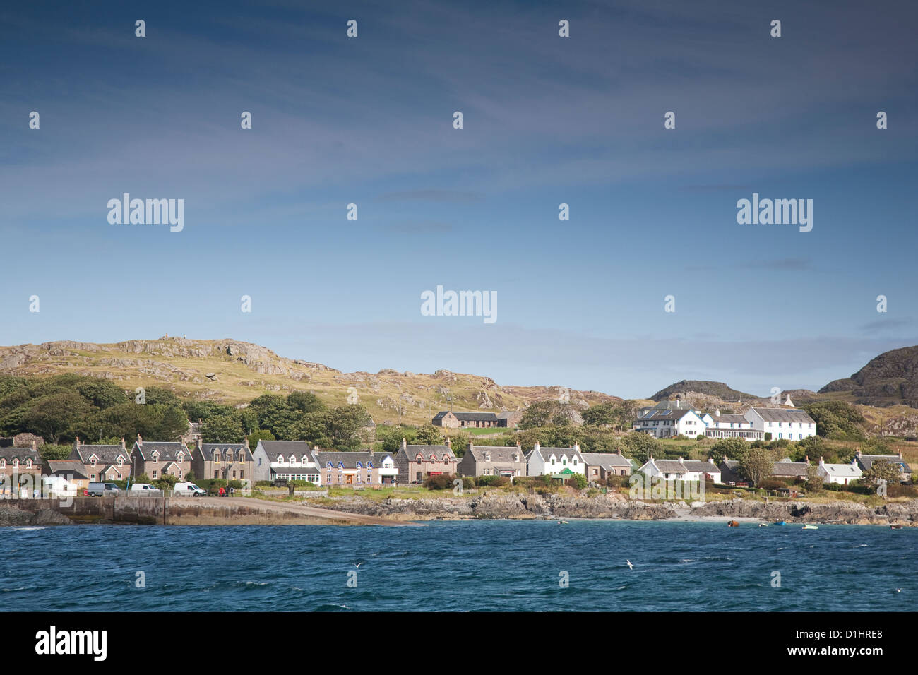 ISLE OF IONA SCOTLAND MAP visual data 3