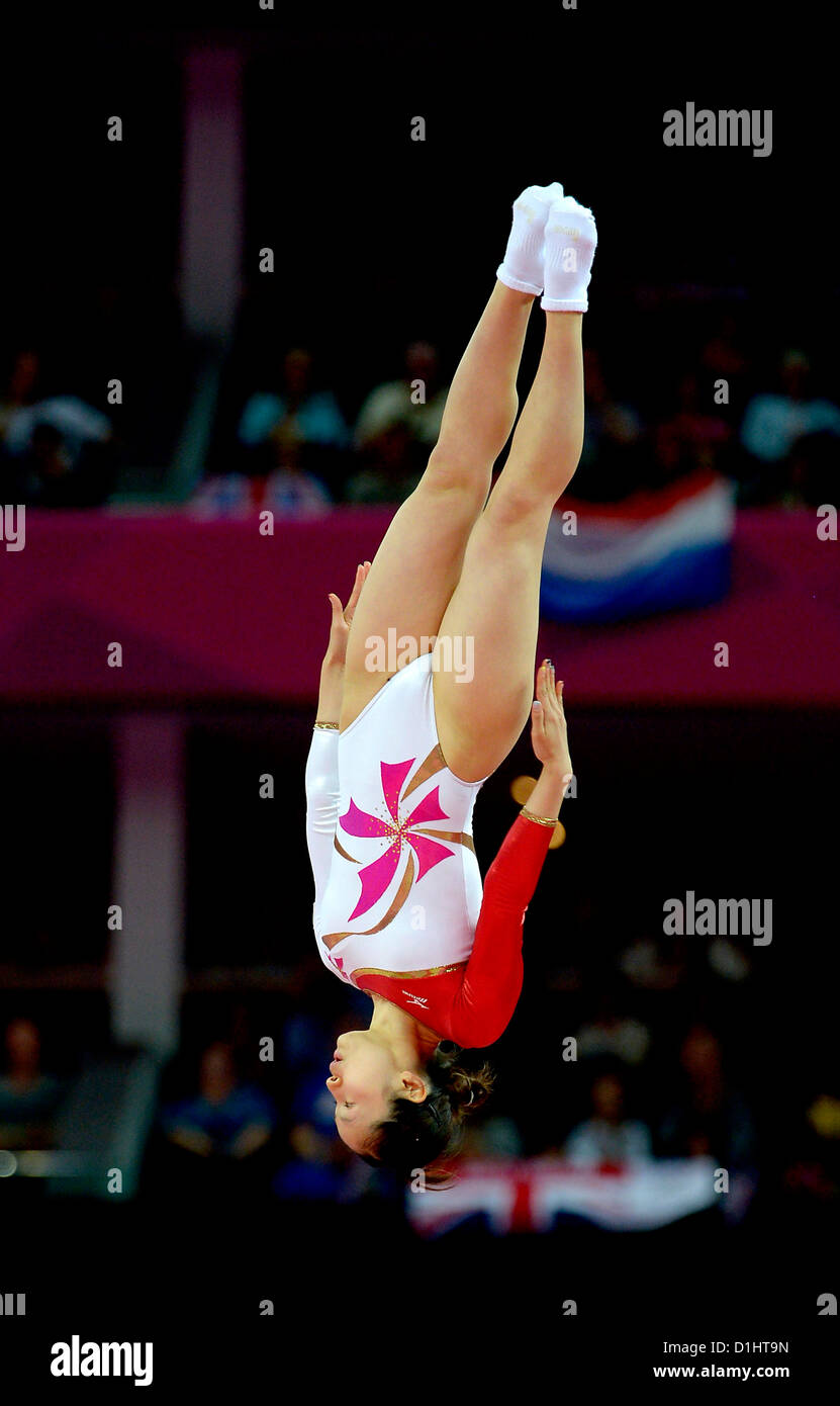 Ayano Kishi (JPN, Japan). Trampoline Stock Photo Alamy