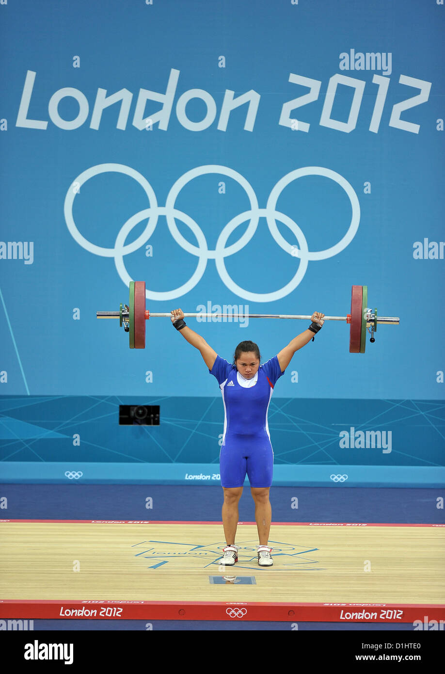 Hidilyn Diaz Philippines Womens Weightlifting 58kg Group B Stock Photo Alamy