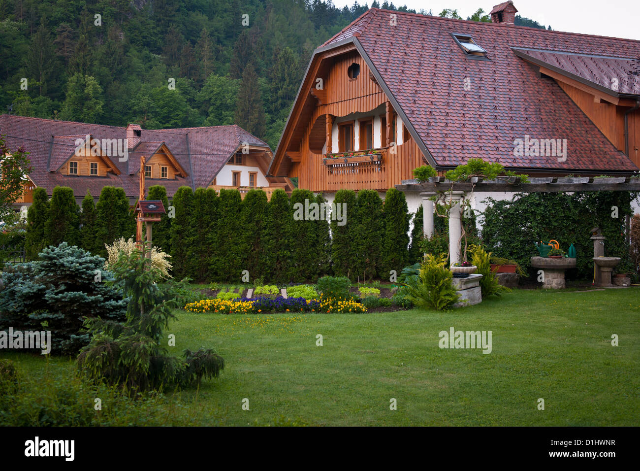 Boutique Hotel, Lake Bled, Slovenia Stock Photo - Alamy