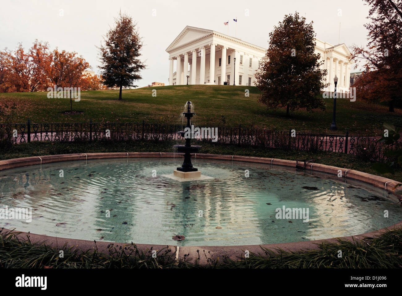 Richmond, Virginia - State Capitol Building Stock Photo