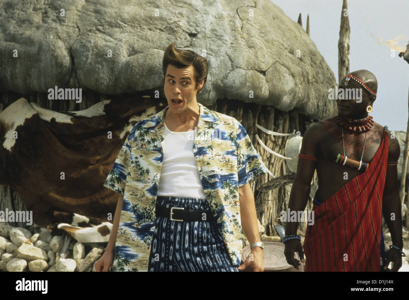 Ace Ventura - Jetzt Wird's Wild   Ace Ventura: When Nature Calls   Szenenbild  -- Stock Photo