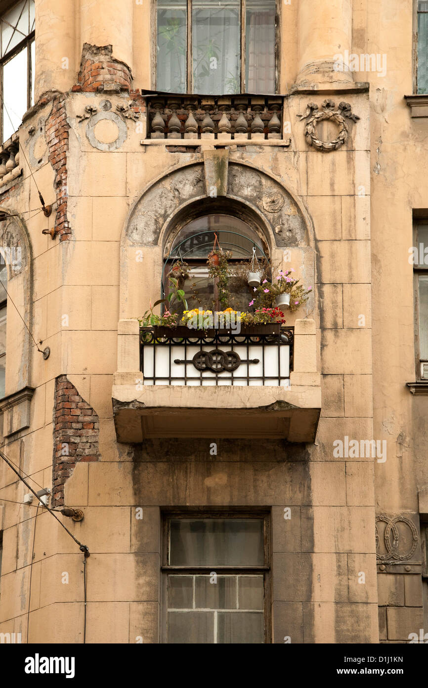 Detail of a building in Saint Petersburg, Russia. Stock Photo