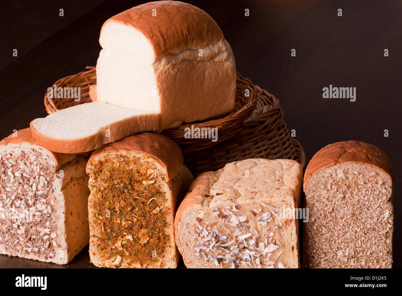 Fresh Home made Indian bread Stock Photo - Alamy