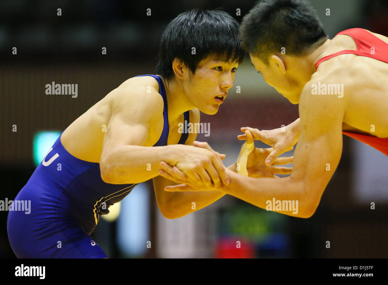 (L to R) Shota Tanokura, Tsubasa Ogata, December 21, 2012 Wrestling