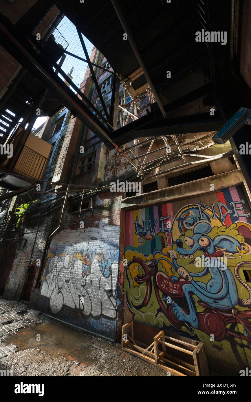 Urban wall art, Hastings, East Sussex, UK Stock Photo Alamy