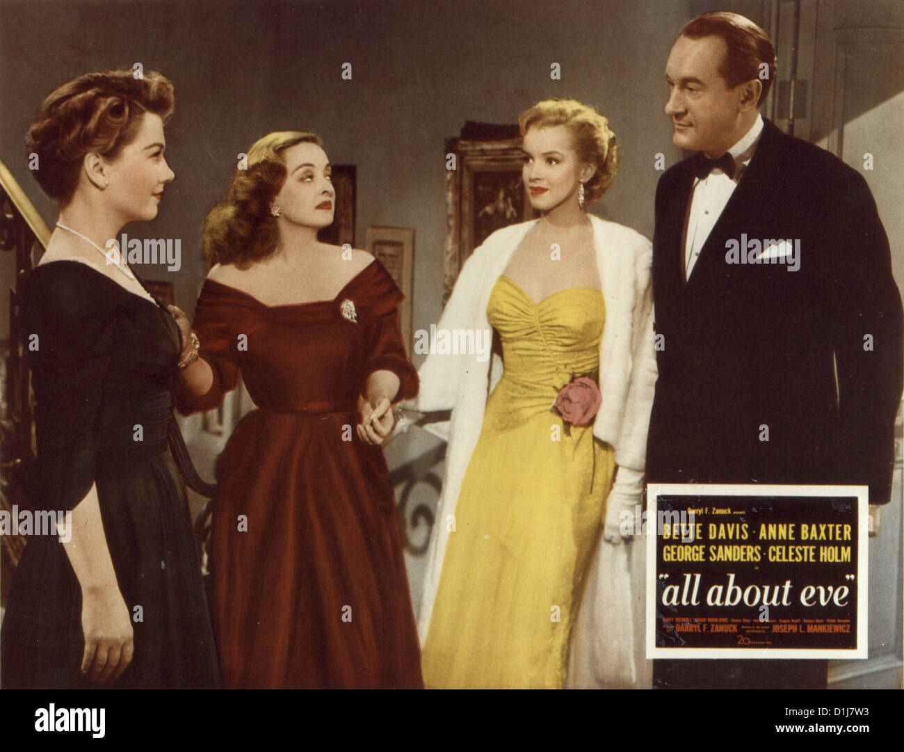Alles Ueber Eva All About Eve Szenenbild Stock Photo Alamy