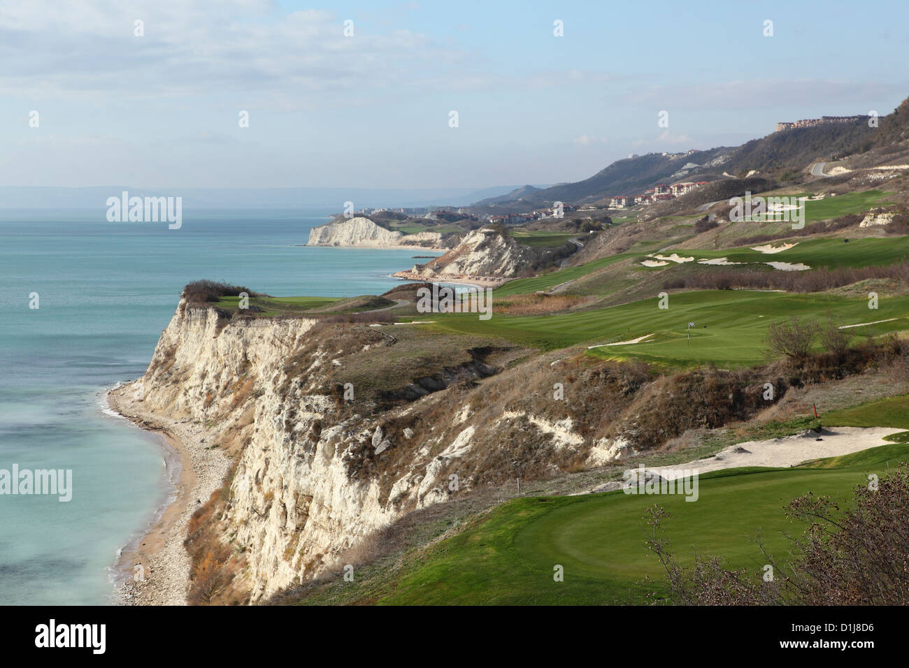 The Thracian Cliffs Golf Course at Varna, Bulgaria Stock Photo - Alamy
