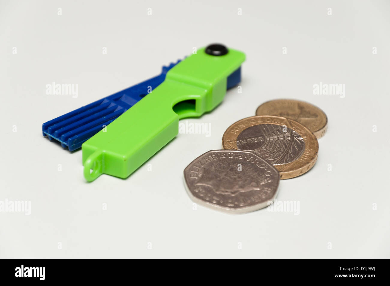 Fuel energy key for pay as you go meter Stock Photo Alamy