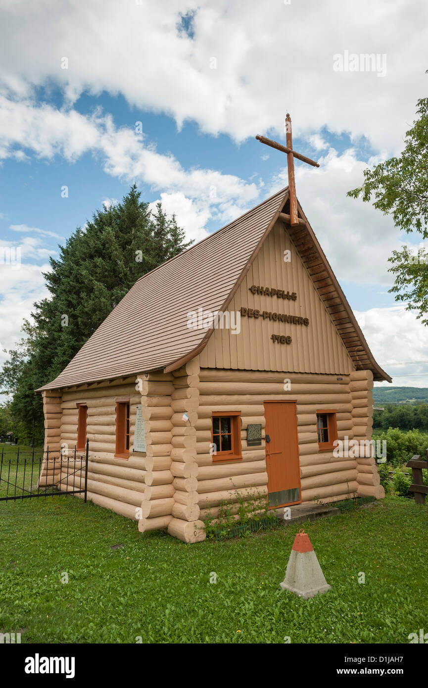 Memorial Chapel, Saint Basile, New Brunswick, Canada Stock Photo Alamy