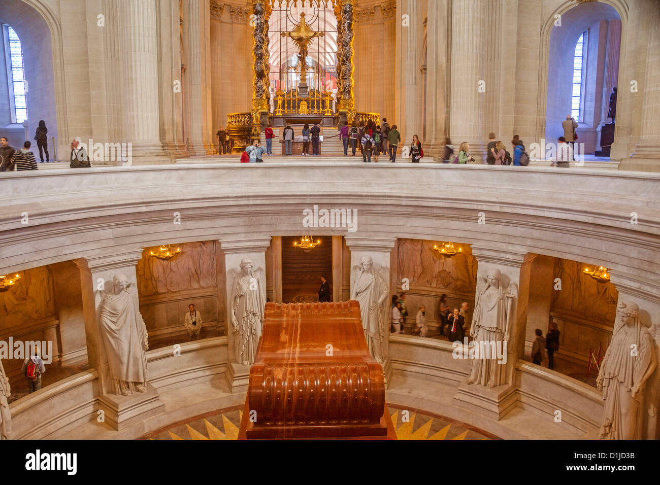 Paris, France. Napoleon's tomb at Les Invalides Stock Photo - Alamy