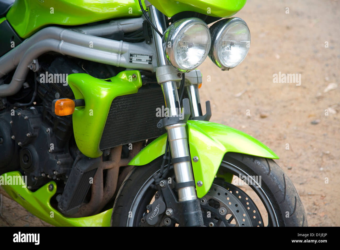 Triumph Speed Triple High Resolution Stock Photography and Images - Alamy