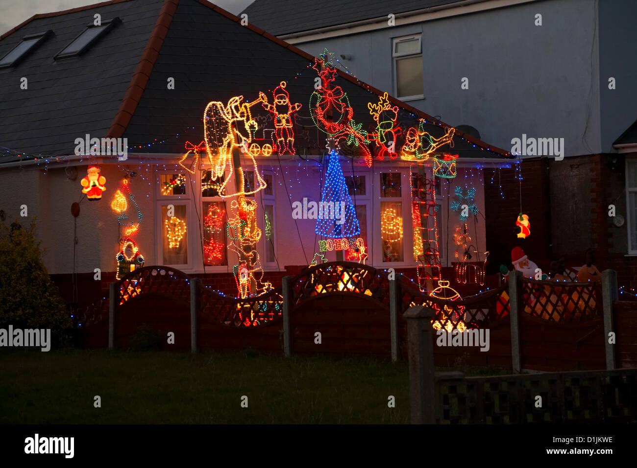 Parkstone, Poole, Dorset, UK Christmas Day Tuesday 25 December 2012