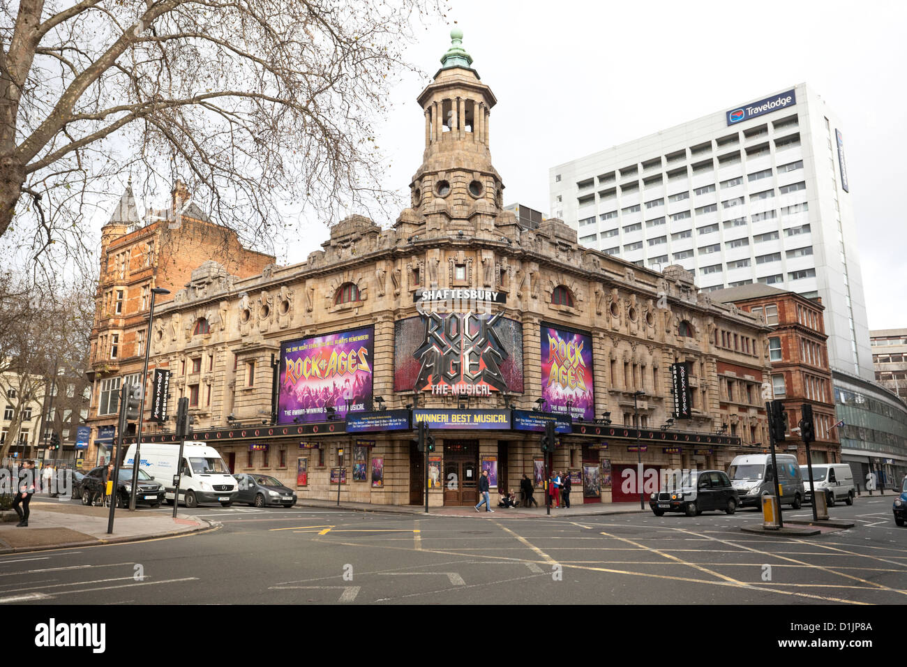 The Shaftesbury Theatre, London, England, UK Stock Photo Alamy