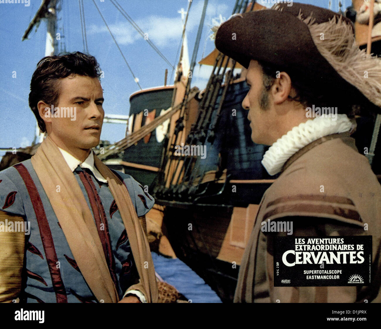 Cervantes Der Abenteurer Des Königs Cervantes Szenenbild Stock Photo