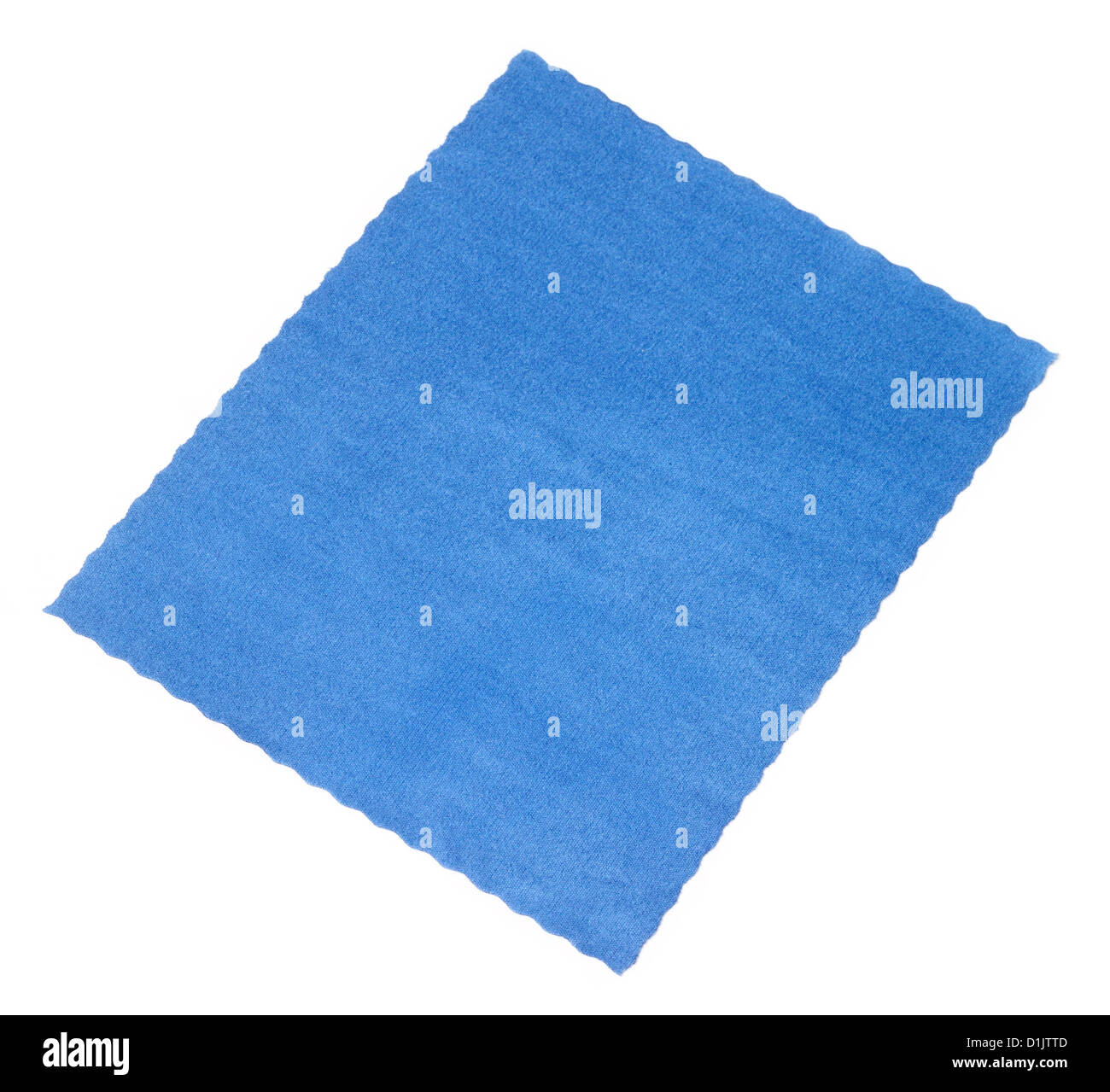 Dust wiping cloth Stock Photo