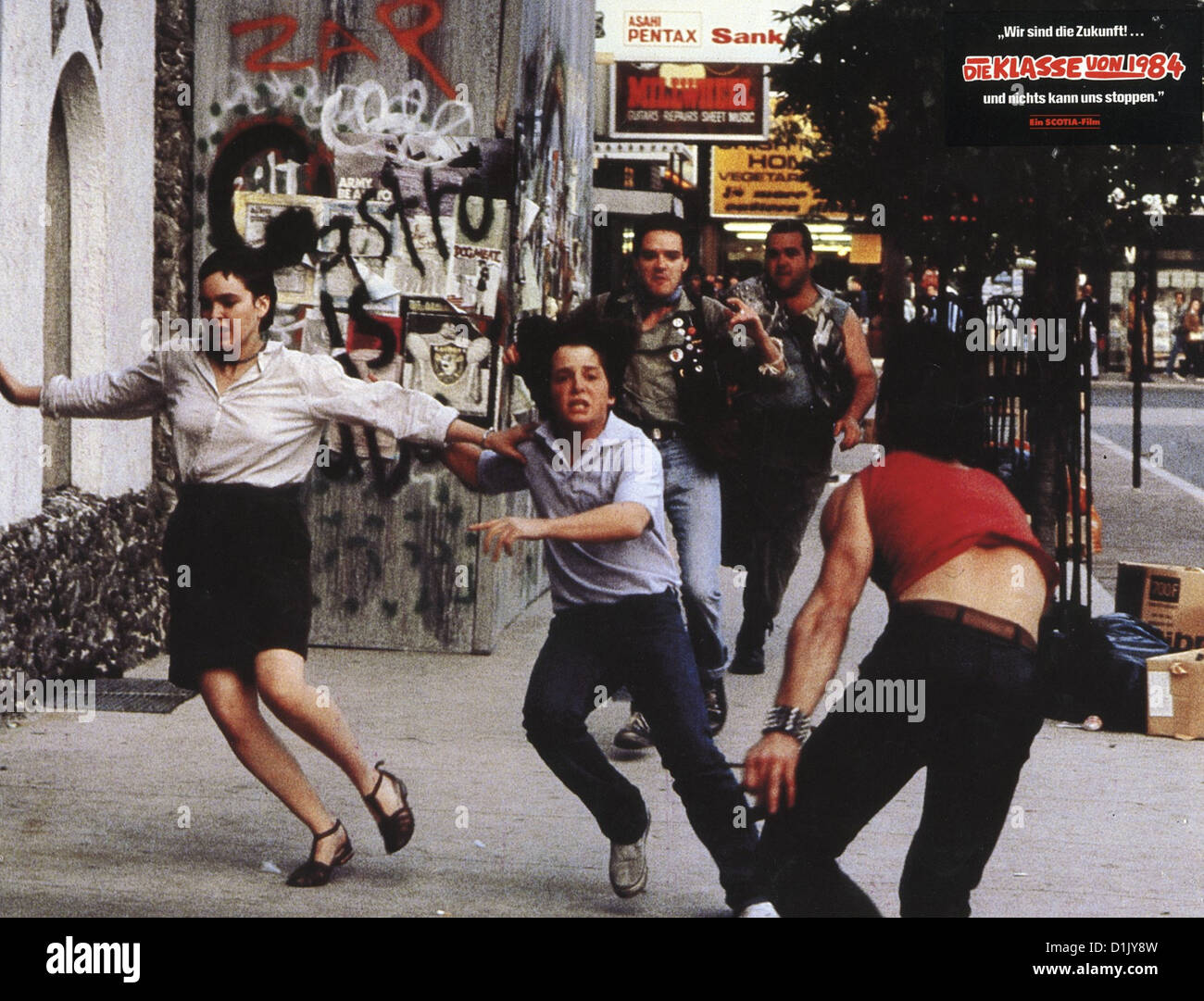 Die Klasse Von 1984 Class Of 1984 Szenenbild Stock Photo Alamy