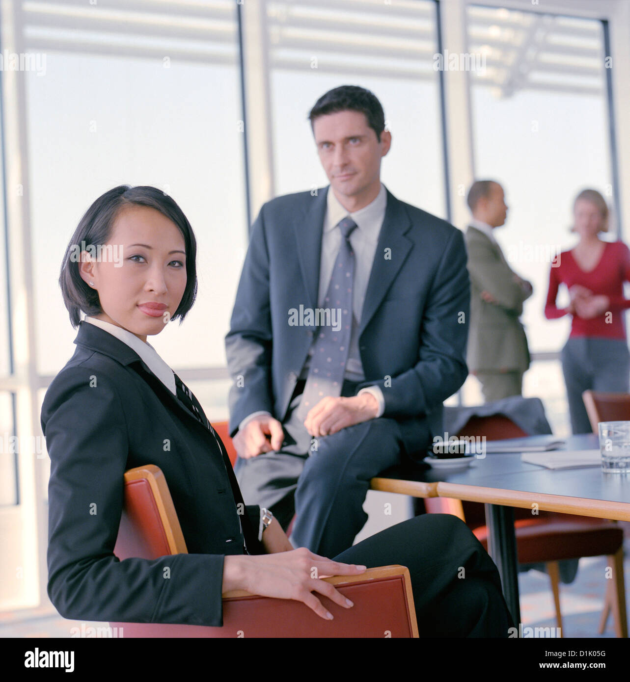 Business people meeting in conference room License free except ads and