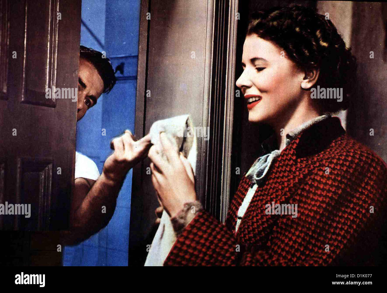 Es Begann Mit Einem Kuss   Big Lift, The   Danny (Montgomery Clift), Frederica (Cornell Borchers) *** Local Caption *** 1950  -- Stock Photo