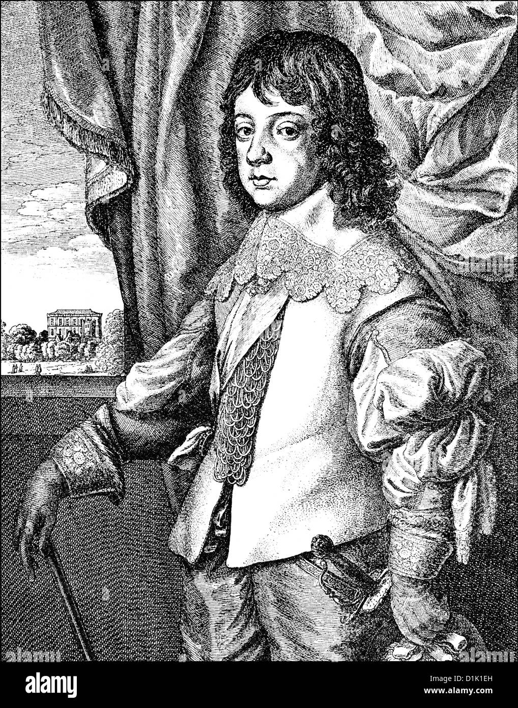 portrait of Charles I as a child, 1600 1649, King of England