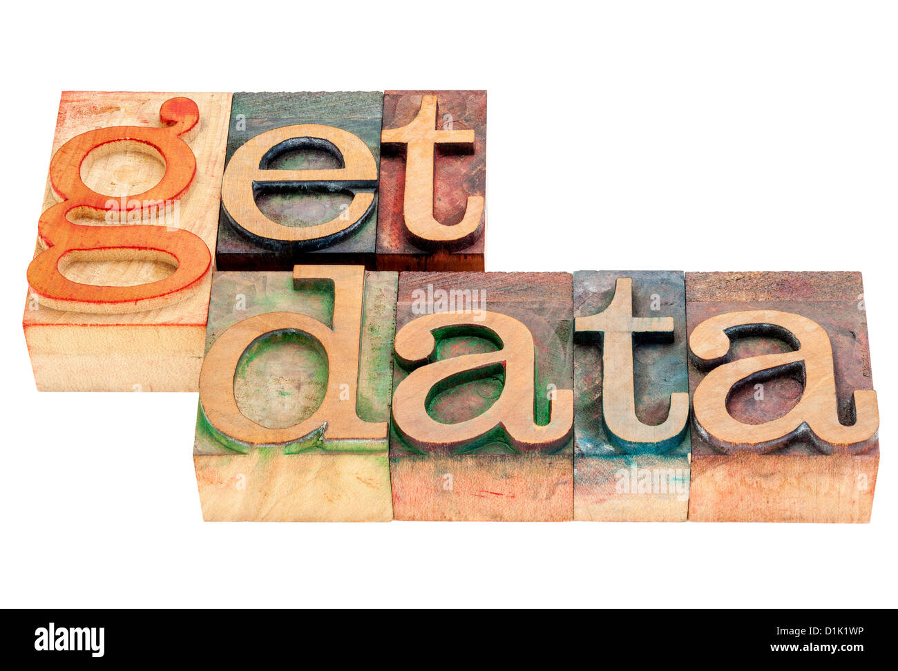 Data words hi-res stock photography and images - Alamy