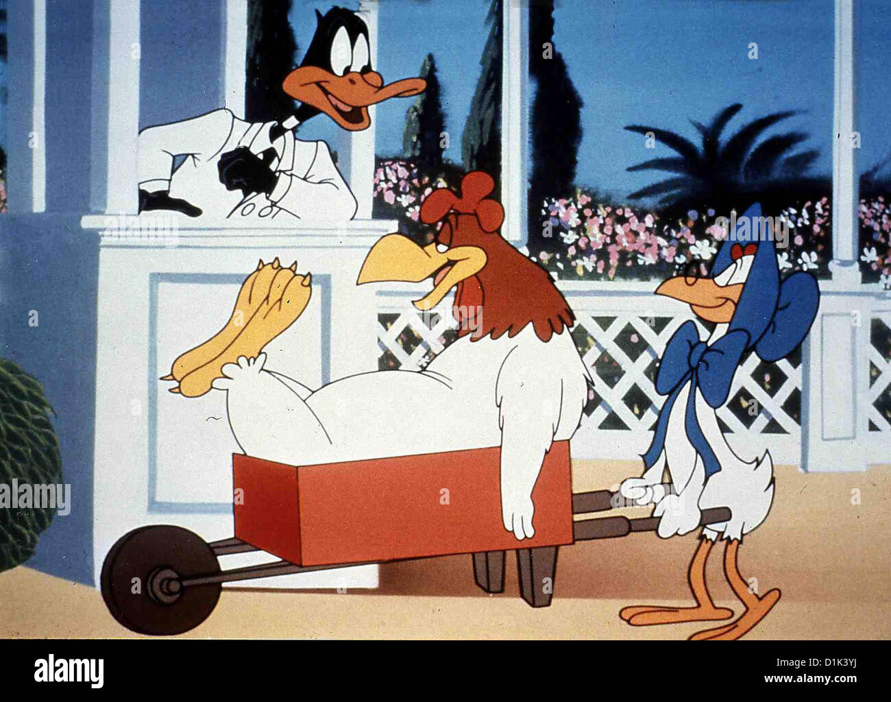 Daffy Ducks Phantastische Reise Daffy Duck's Movie: Fantastic Island Auf  einer tropisch-paradiesischen Insel ist alles Stock Photo - Alamy