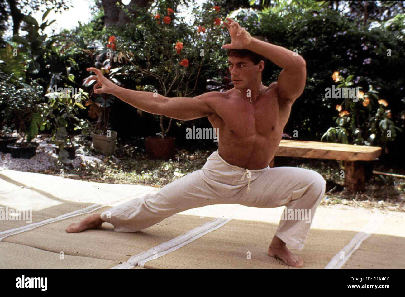 Bloodsport  Bloodsport  Jean-Claude van Damme Schon seit seiner Kindheit laesst sich Frank Dux (Jean Claude Van Damme) in Stock Photo