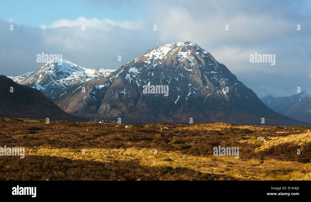 Buachaille Etive Mor, Glencoe, Argyllshire, Scottish Highlands, Scotland, UK Stock Photo