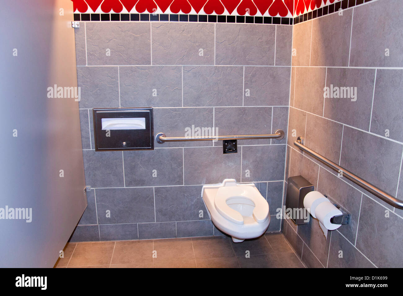 Bathroom for disabled, handicappedsuited Stock Photo Alamy