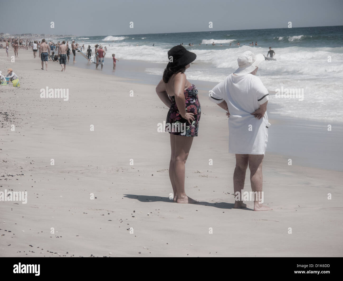 Life on the Jersey Shore Stock Photo Alamy