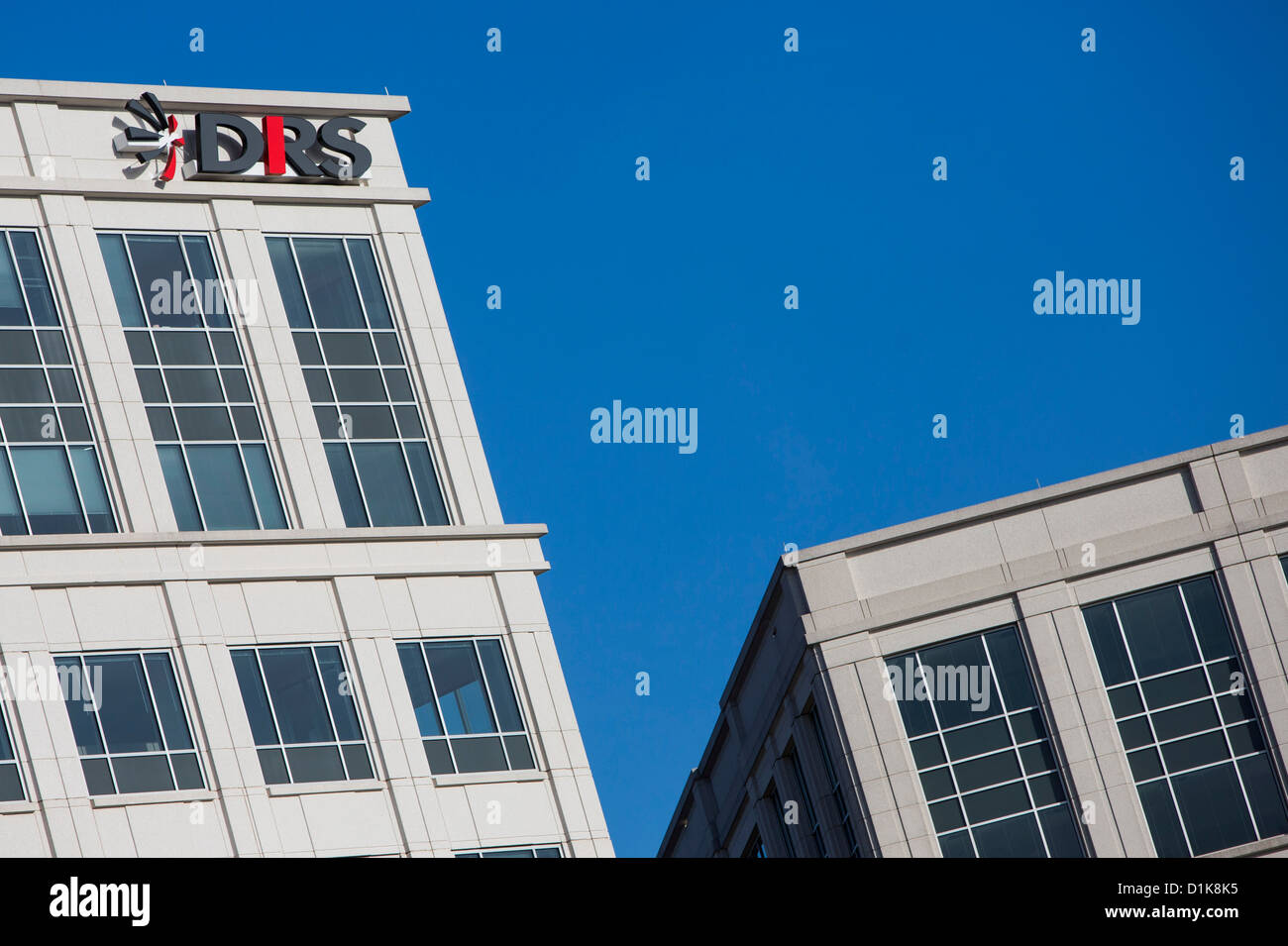 An office building occupied by defense contractor DRS Technologies. Stock Photo