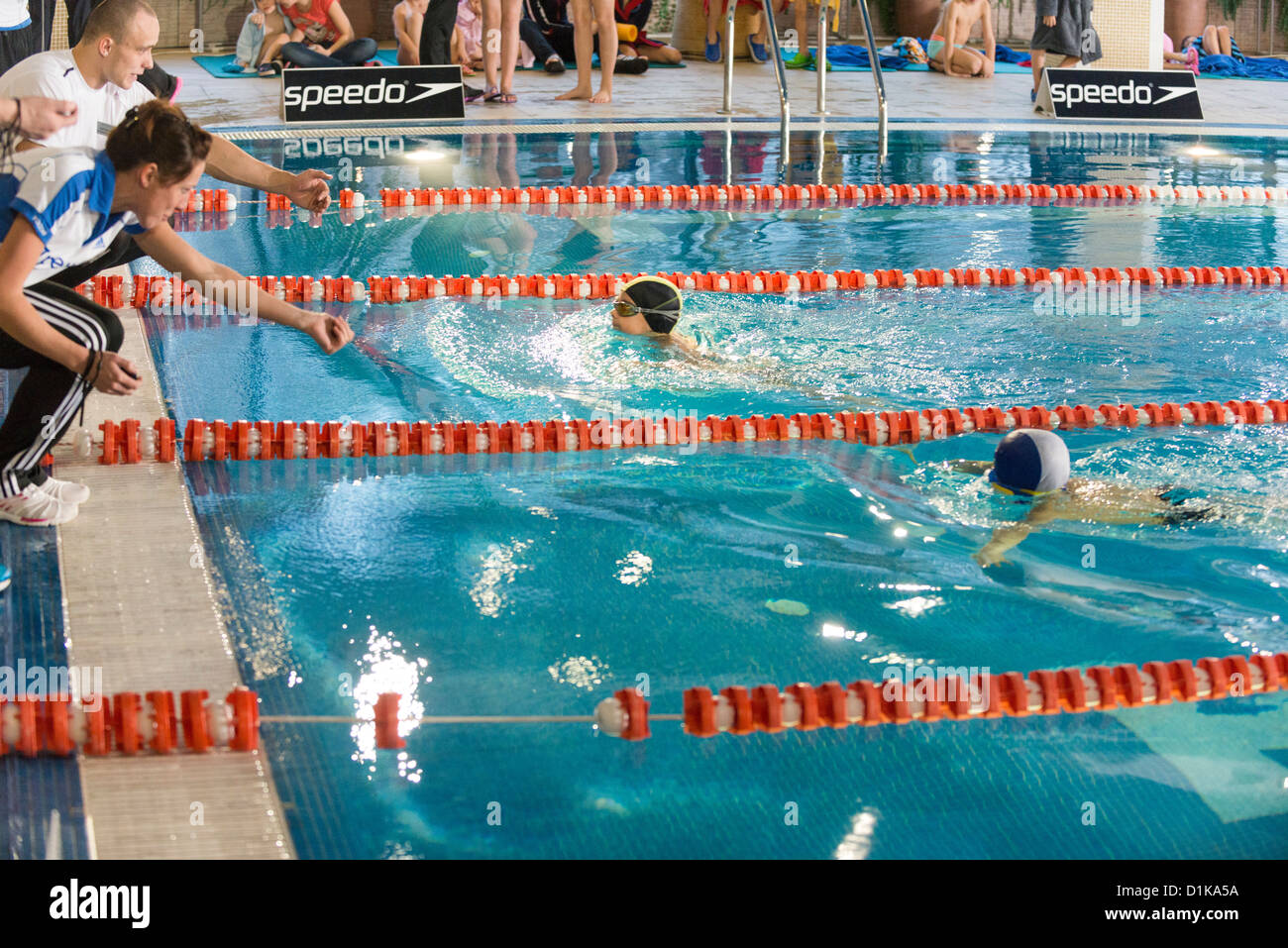 pool swimming championship competition club Stock Photo Alamy