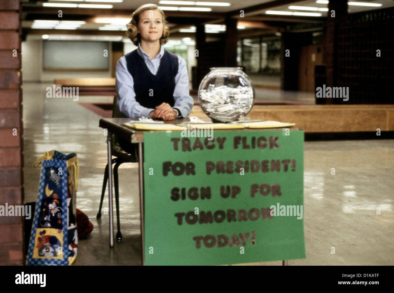 Election   Election   Tracy Flick (Reese Witherspoon) *** Local Caption *** 1999  Paramount Stock Photo