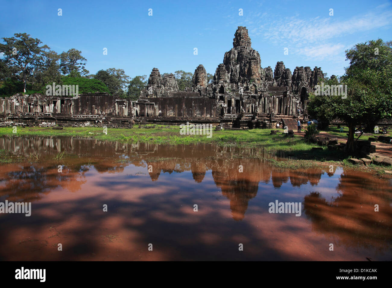 Bayon Temple, Angkor Wat, Cambodia Stock Photo