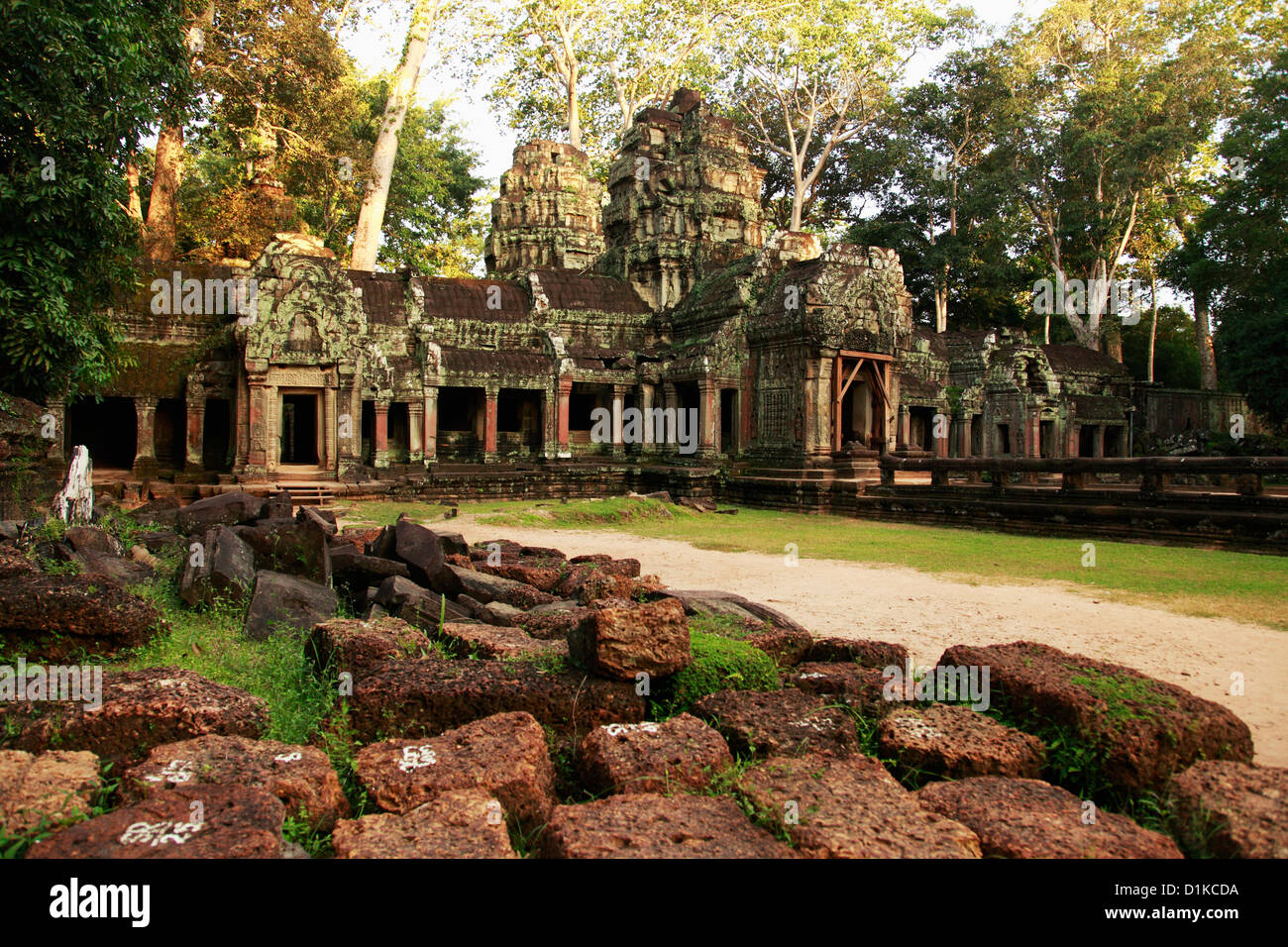 Ta Prohm Temple, Angkor Wat, Cambodia Stock Photo