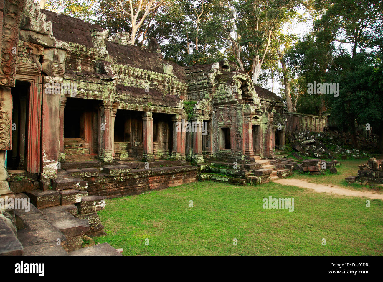 Ta Prohm Temple, Angkor Wat, Cambodia Stock Photo