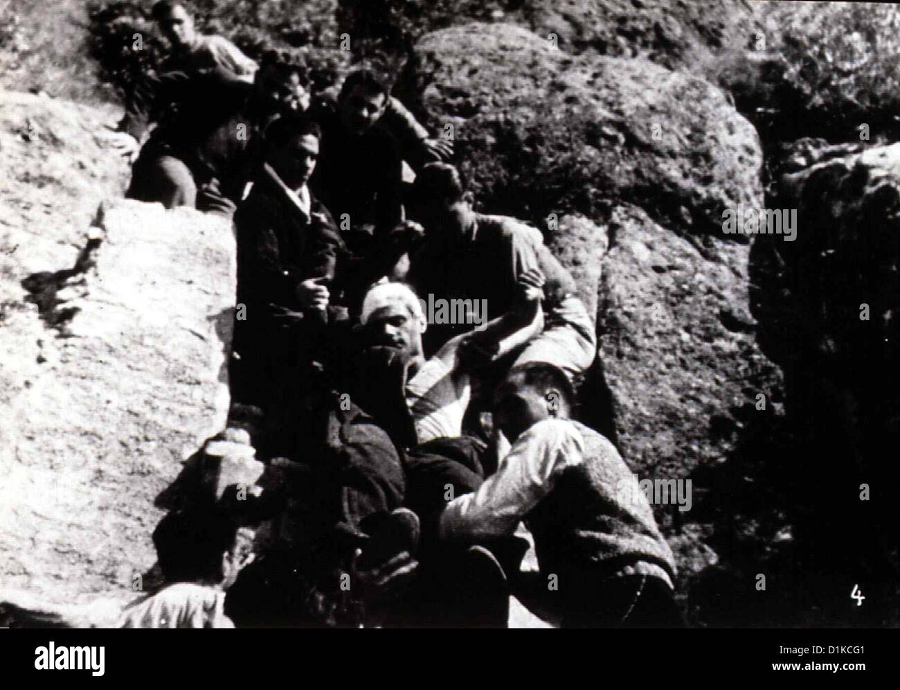 Hoffnung  Espoir, L'  Im Dokumentarstil gefilmt, erzählt Andre Malraux von den Schrecken des Spanischen Bürgerkrieges. Szene Stock Photo