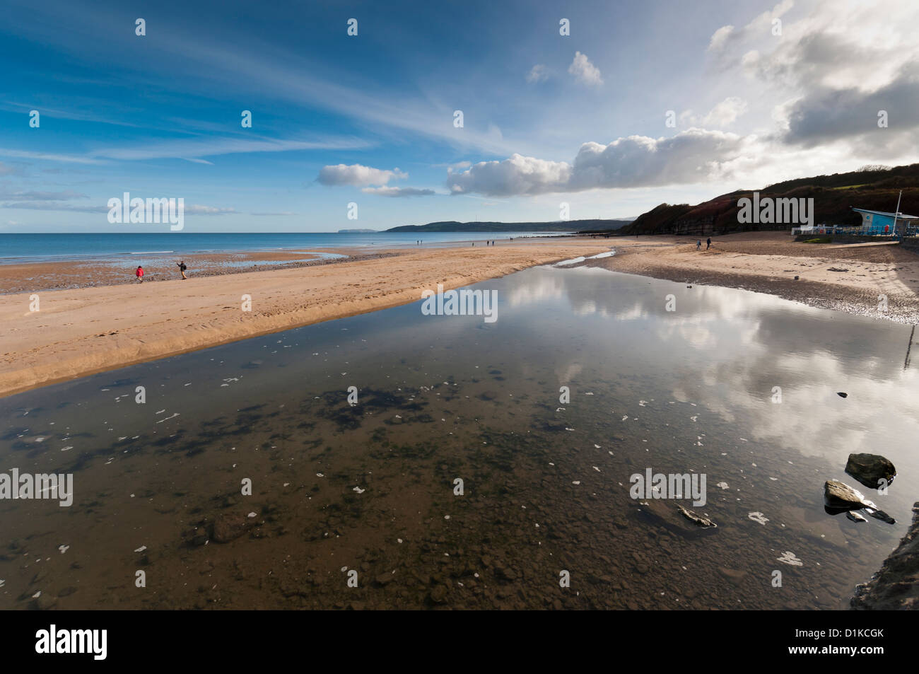 Benllech on Anglesey North Wales Stock Photo Alamy