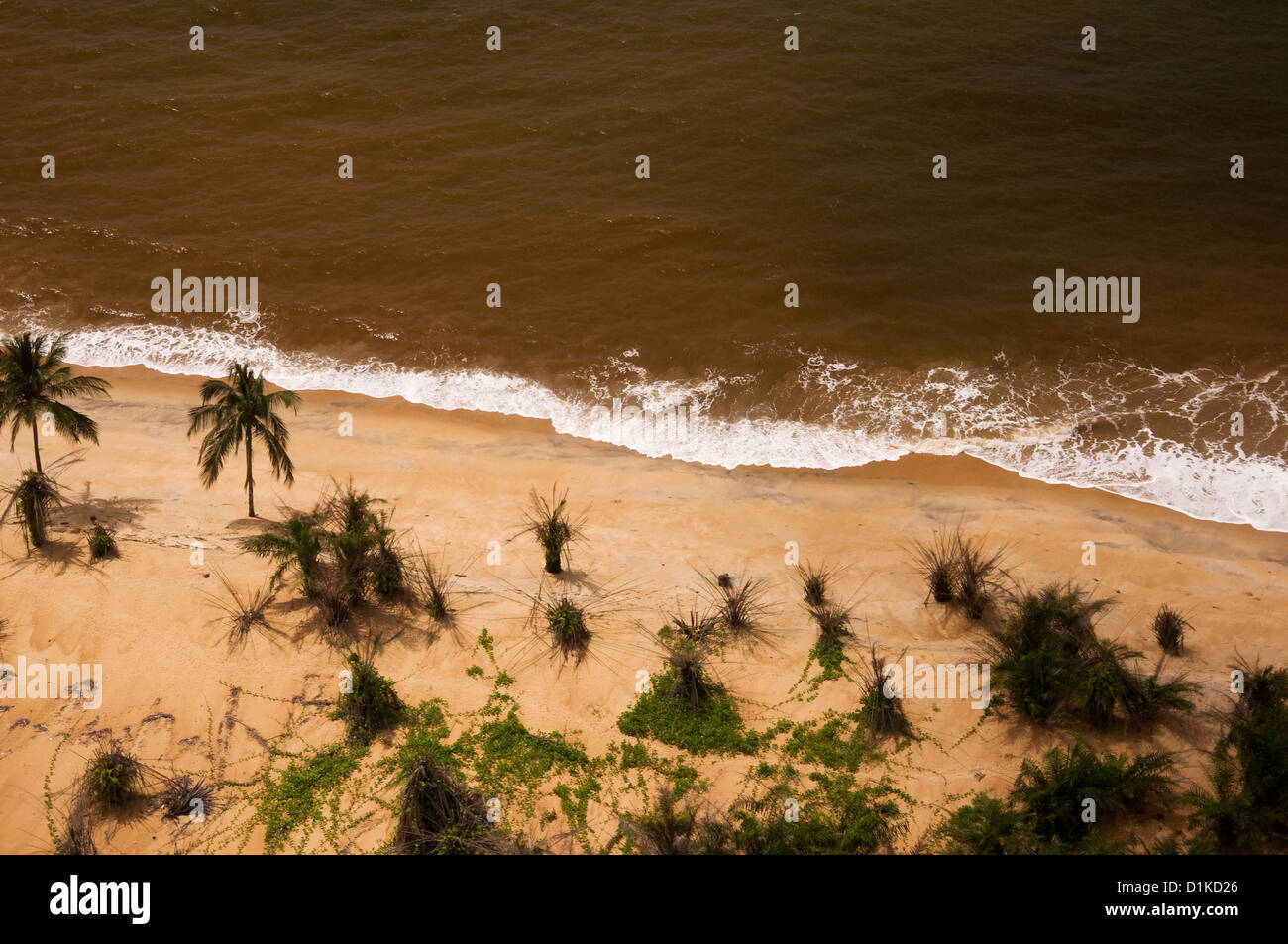 Liberian beach. A few miles west of Monrovia Stock Photo Alamy