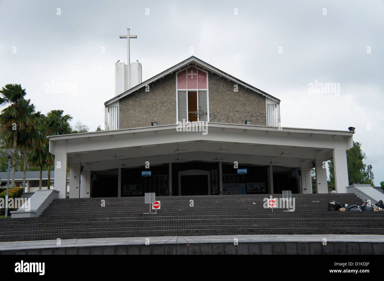 St. Thomas's cathedral in Kuching, Sarawak Stock Photo