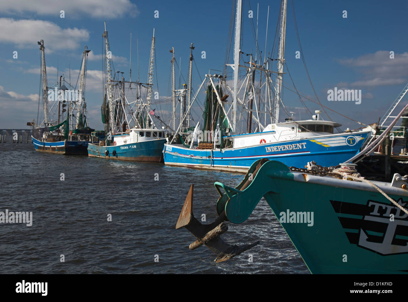 Anchor trawler biloxi dock hires stock photography and images Alamy