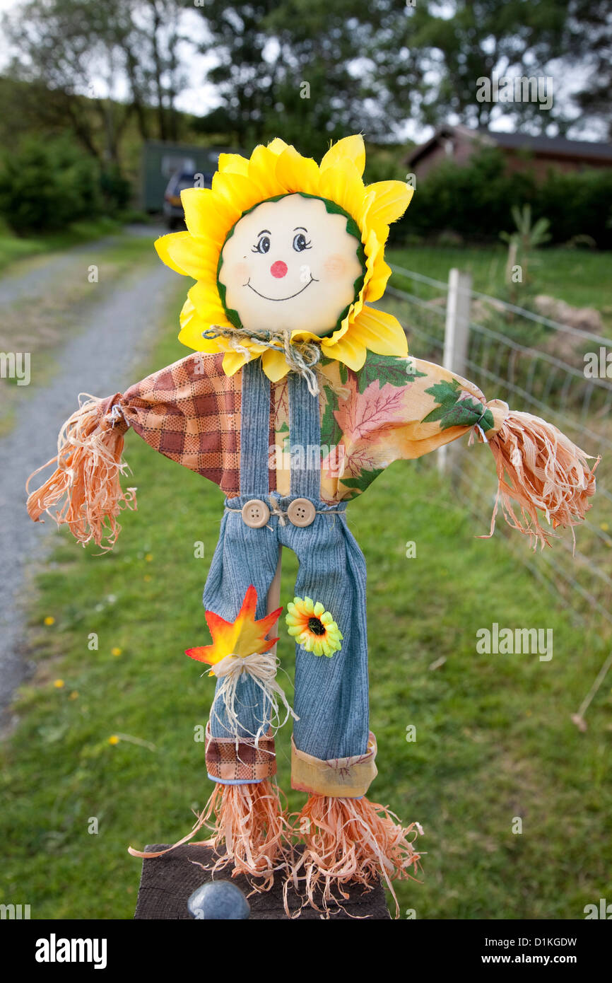 Scarecrow Festival Carbost, Isle of Skye, Scotland Stock Photo