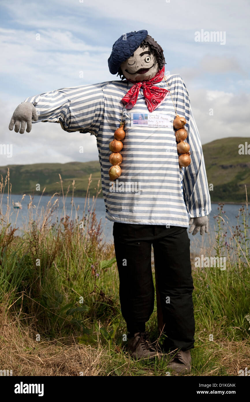 Scarecrow Festival; Carbost; Isle of Skye; Scotland Stock Photo