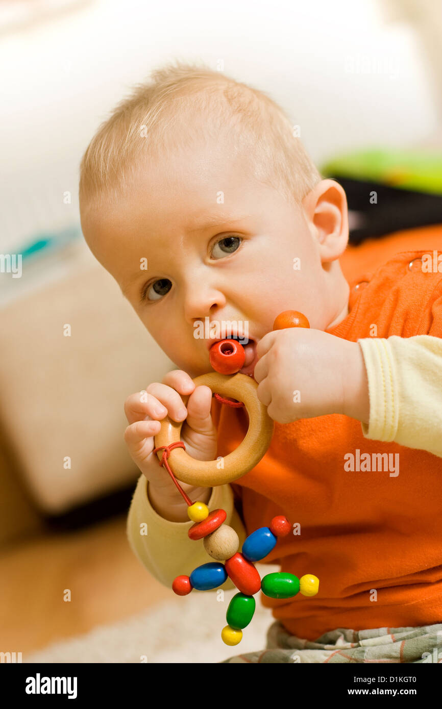 Chewing baby hires stock photography and images Alamy