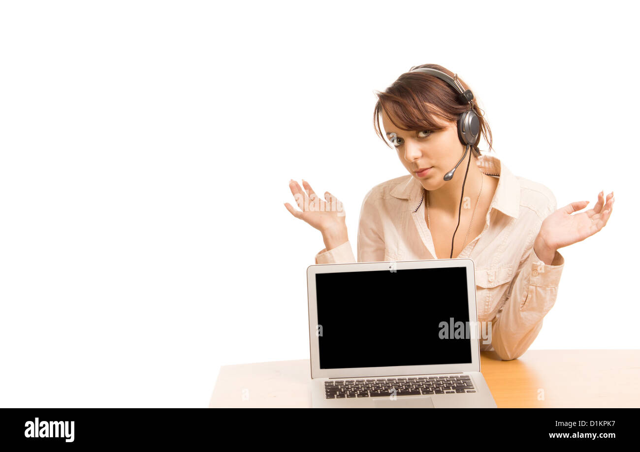 Frustration worker hands air hires stock photography and images Alamy