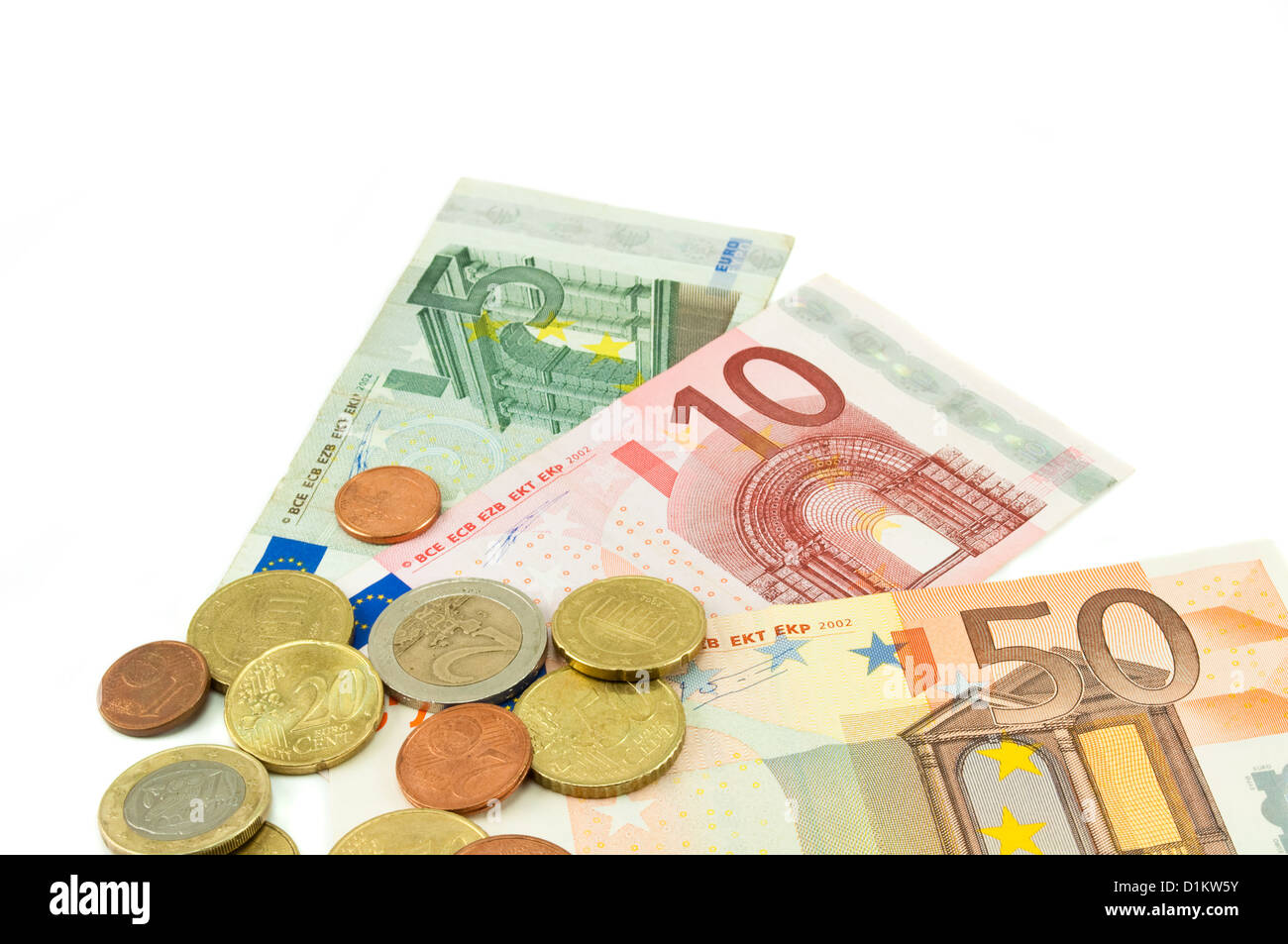 Money background from euro Stock Photo - Alamy