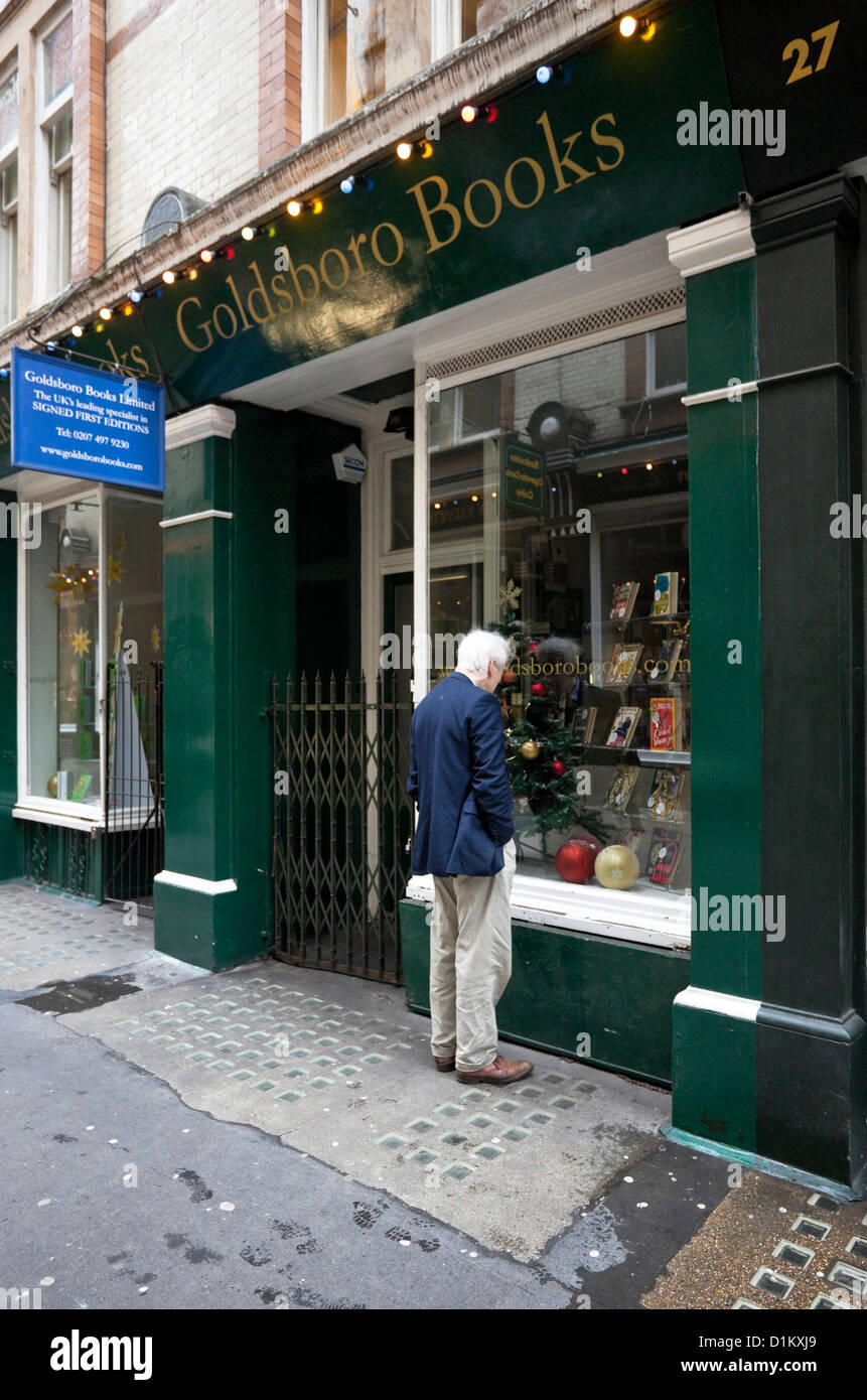 Goldsboro Books, The Book Collector’s Bookseller, Cecil Court, London, England, UK. Stock Photo