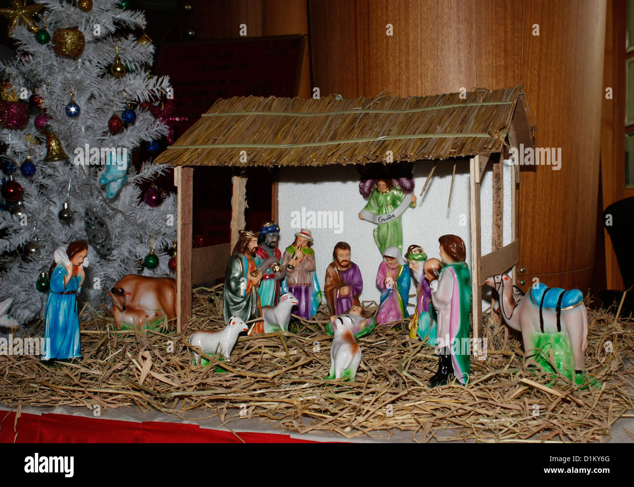 Nativity scene Cristmas Stock Image