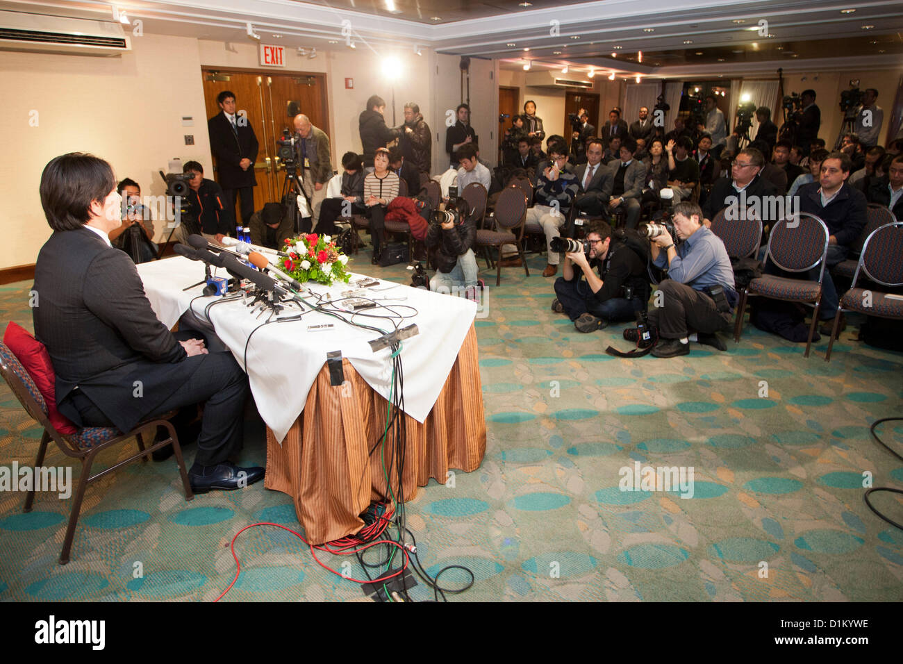 Hideki Matsui, DECEMBER 27, 2012 - MLB : Hideki Matsui of Japan